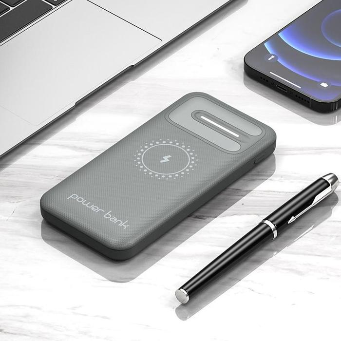 Gambar ** Goojodoq Powerbank Wireless Fast Charging 10000mAh mobile phone universal power bank ** - Black dari QUYE STORE undefined Tokopedia