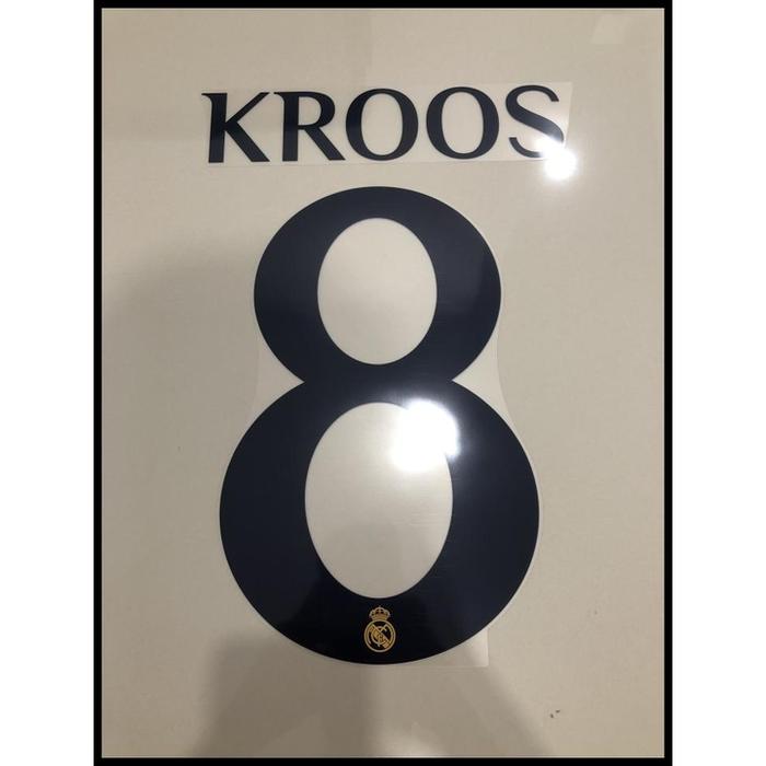 Gambar Jersey Bola Nameset Original Kroos Real Madrid Home 2023/24 Original Best Quality dari JERSEY SHOPS undefined Tokopedia