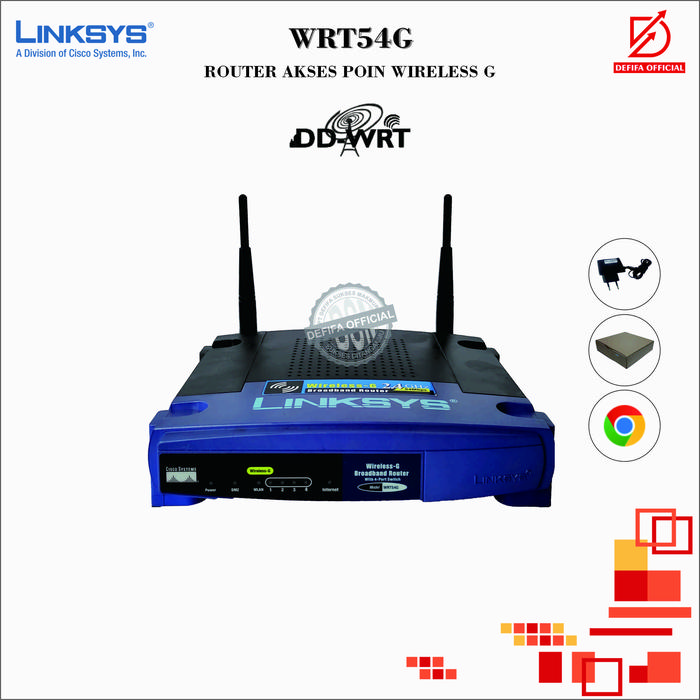 Wrt 54gl Router Jual Linksys Cisco WRT54G Wireless-G Router WIFI Broadband Mantabs ...