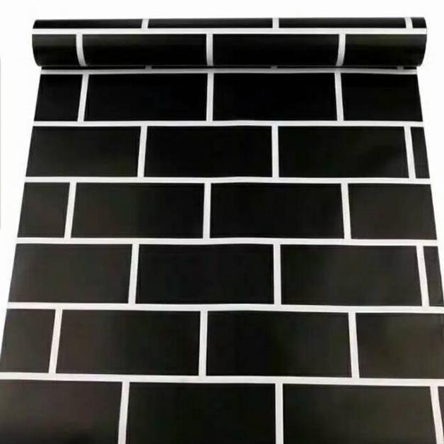 Gambar LARIS WALLPAPER DINDING 10 M 10 METER 45 CM X 10 M WALLPAPER DINDING KAMAR TIDUR STIKER DINDING KAMAR TIDUR STICKER DINDING WALLPAPER WALPAPER WALLPEPER STIKER STICKER DEKORASI DINDING DINGDING - BATA HITAM dari Chika trendy undefined Tokopedia