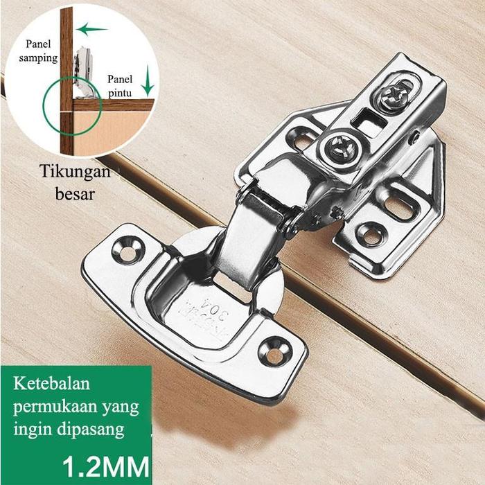Jual Engsel Sendok Slow Motion Felterre Engsel Soft Closing Hinge Pintu ...