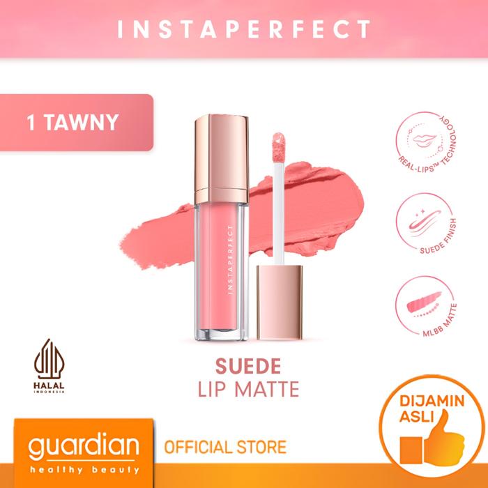 Gambar Instaperfect Suede Lip Matte 01 Tawny 4.2Gr dari Guardian Official Store undefined Tokopedia