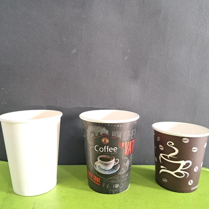 Gambar Paper Cup Coffee Paper Cup Kopi 9oz 270ml Gelas Kertas tjp GOJEK - Polos, 1PAK-GROSIR dari BP Collections Plastics undefined Tokopedia