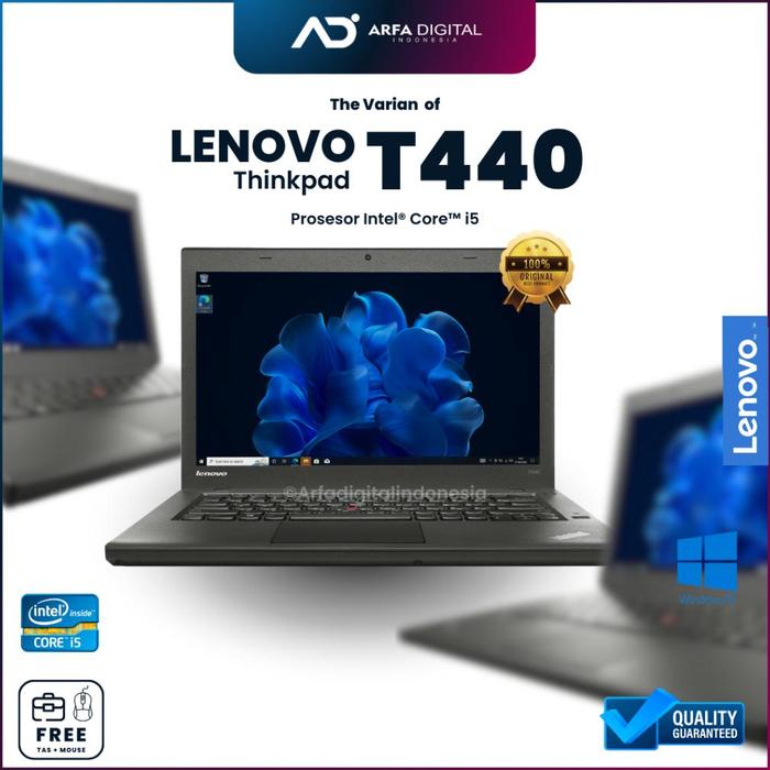 Jual Lenovo Thinkpad T440, T440P, L440 Intel Core I5-4200M Ram 8Gb