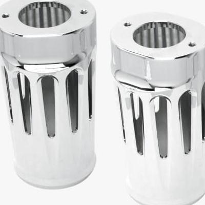 Gambar Bisa Gosend! Arlen Ness Fork Boot Covers Chrome #0411-0014 #20-012 1985-2013 Baru / Brandnew dari BIGSHOP KU undefined Tokopedia