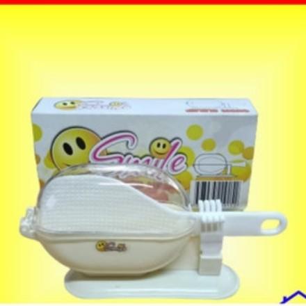 Gambar CENTONG NASI + TEMPAT SMILE SENDOK NASI SODET - Cream dari sm terus undefined Tokopedia