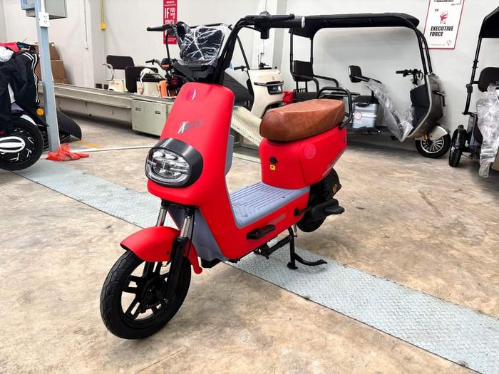 Gambar NEW ARRIVAL!!! Sepeda Listrik Solos Type S-H16 || Cocok Untuk Orang Dewasa, Anak SMA/SMK - Merah dari Solos EV Kutowinangun undefined Tokopedia