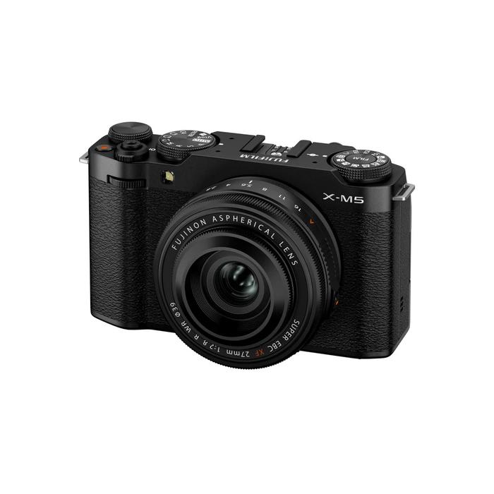 Gambar FUJIFILM XM5 with Lens XF 27mm F2.8 WR Fuji X-M5 XM-5 XM5 Mirrorless Camera GARANSI RESMI - Black Noir dari Jepretan Indonesia undefined Tokopedia