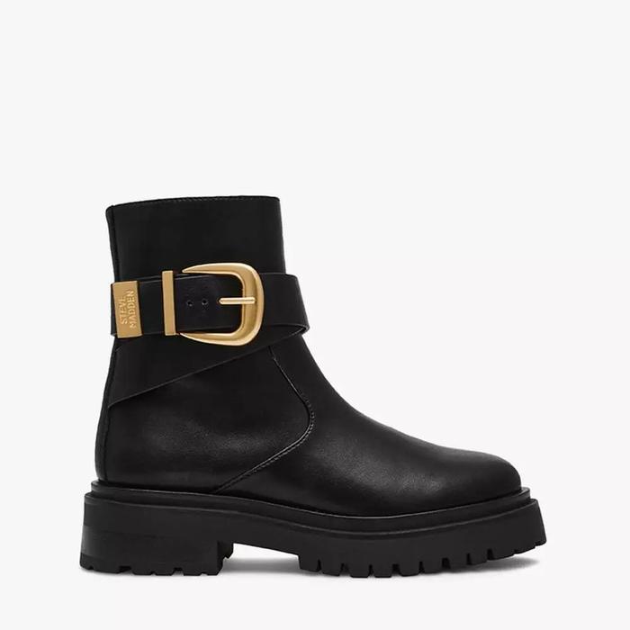 Jual STEVE MADDEN Lexs Original Women's Boots Shoes Black US