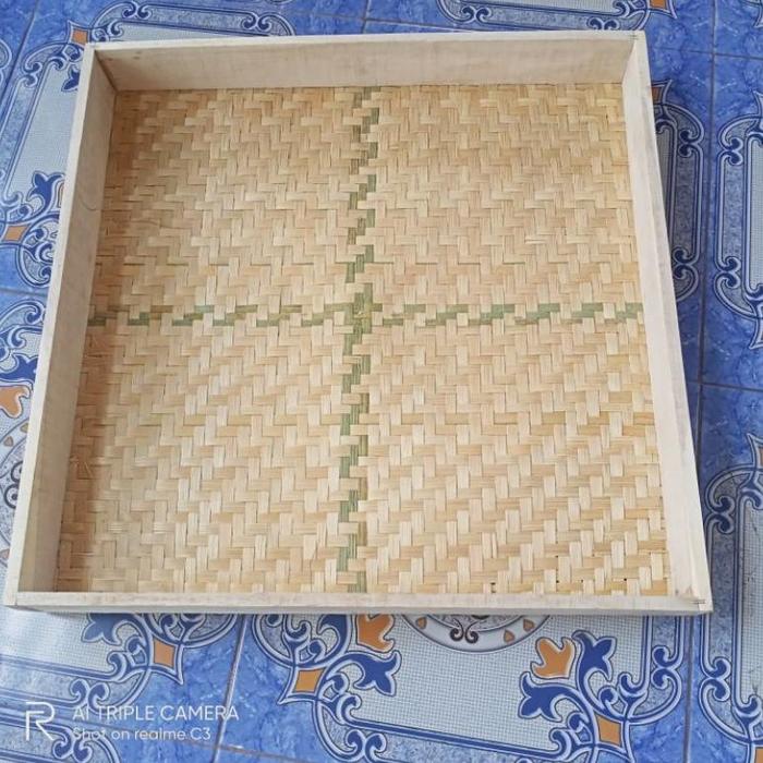 Gambar tampah kotak jumbo 70x50CMnampan bambutampah tumpeng - 60x60x7 dari CITRA MAKMUR ID undefined 4 Tokopedia