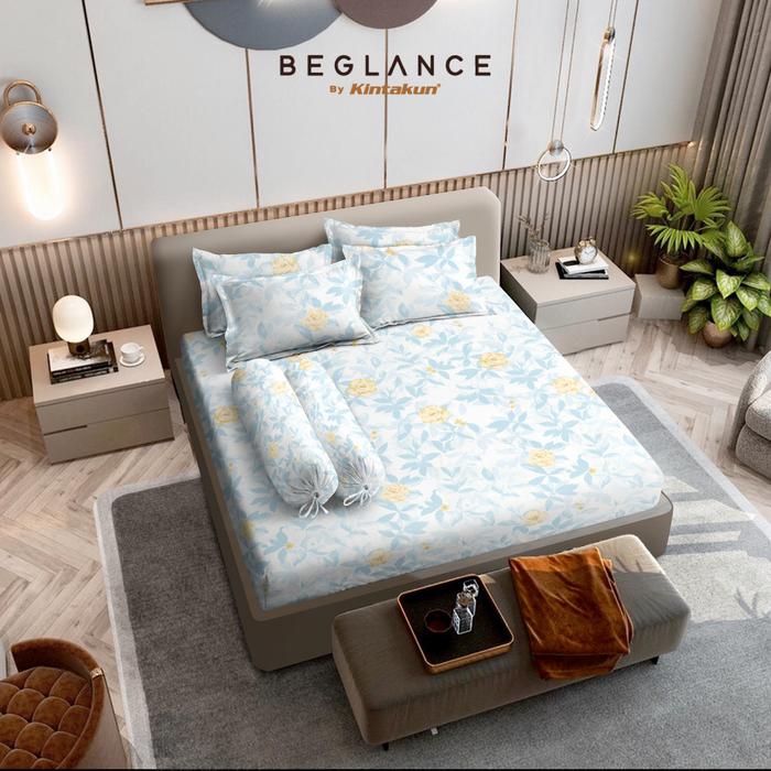 Gambar BEGLANCE Tencel Lyocell Sprei satu set Fitted 160 x 200 / 180 x 200 / 200 x 200 Super Soft Premium Tinggi 40 cm Multivarian Sarung Bantal Guling Murah [KAMAR RUMAHKU] - Haze, 180 x 200 dari Kamar Rumahku undefined Tokopedia