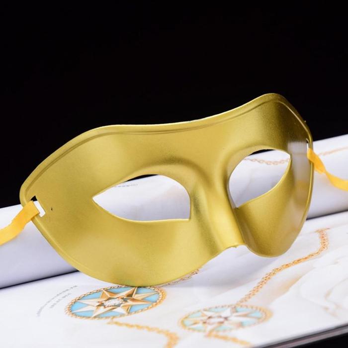 Gambar Premium Topeng Pesta Masquerade Party Mask Pria Wanita Halloween - Topeng Mata Pesta Pria Wanita Party Aksesoris Kostum pesta Ultah Classic Venetian Masquerade Half Face Mask Costume High Quality - Gold dari The Senza Store undefined Tokopedia