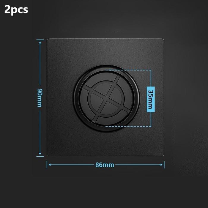 Gambar 2pcs Cover Lubang Kabel Dinding Soket Kabel Socket Blank Panel Tutup Lubang Kabel Dinding - Hitam-2pcs dari Penny-Y undefined Tokopedia