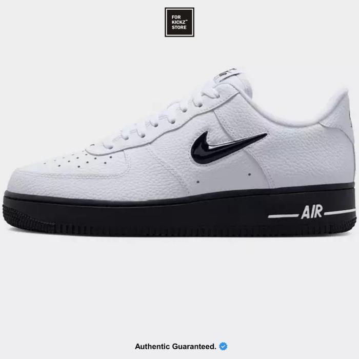 NIKE AIR FORCE JAWEL WHITE BLACK 42 di Forkickz Store Tokopedia