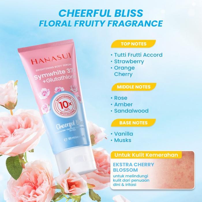 Gambar Hanasui Brightening Body Serum BPOM - Cheerfull Bliss dari grosirterlaris shop undefined Tokopedia