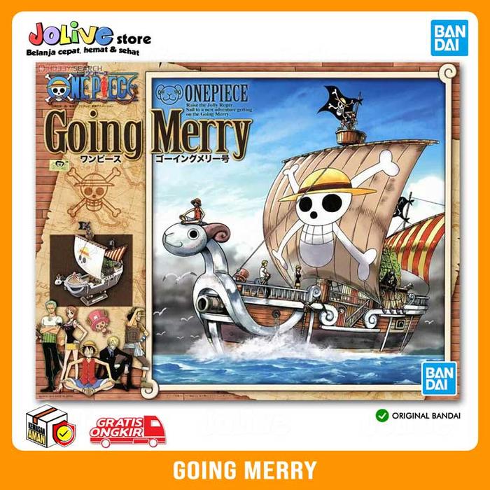 Gambar One Piece Going Merry Original Bandai Model Kit dari Jolive Store ID undefined Tokopedia