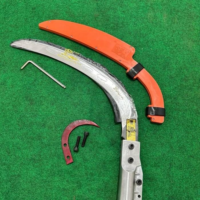 Gambar PERALATAN PANEN SAWIT PERKEBUNAN KLS PALM KING LONG ULTRA PREMIUM TANPA ASAH ORI MALAYSIA - FULL SET - Set+Taji+Sarung dari TaniPro Hub undefined Tokopedia