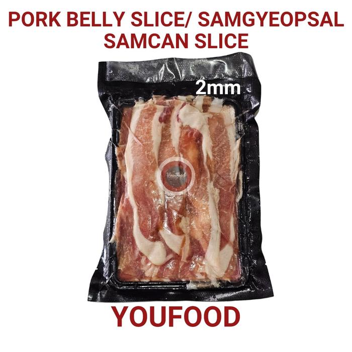Gambar SAMGYEOPSAL KOREA / BALI PORK BELLY SLICE 2mm 500gr - GOJEK/GRAB dari Youfood Tangerang undefined 5 Tokopedia