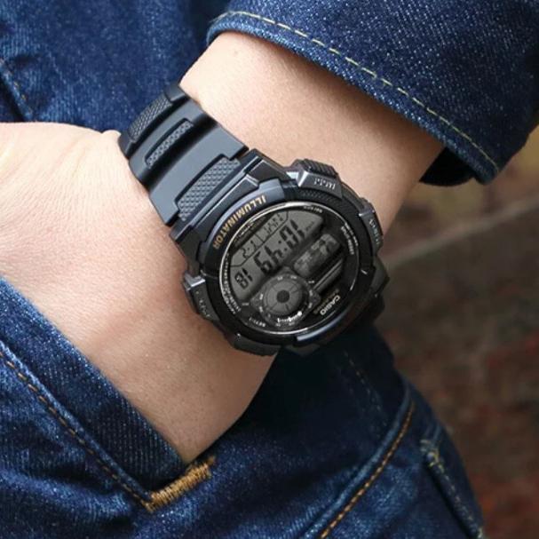 Dgf-4 Jam Tangan Casio Ae-1000w-1a Ae 1000w Ae 1000 Ae1000w Ae-1000w-1avdf  Termurah