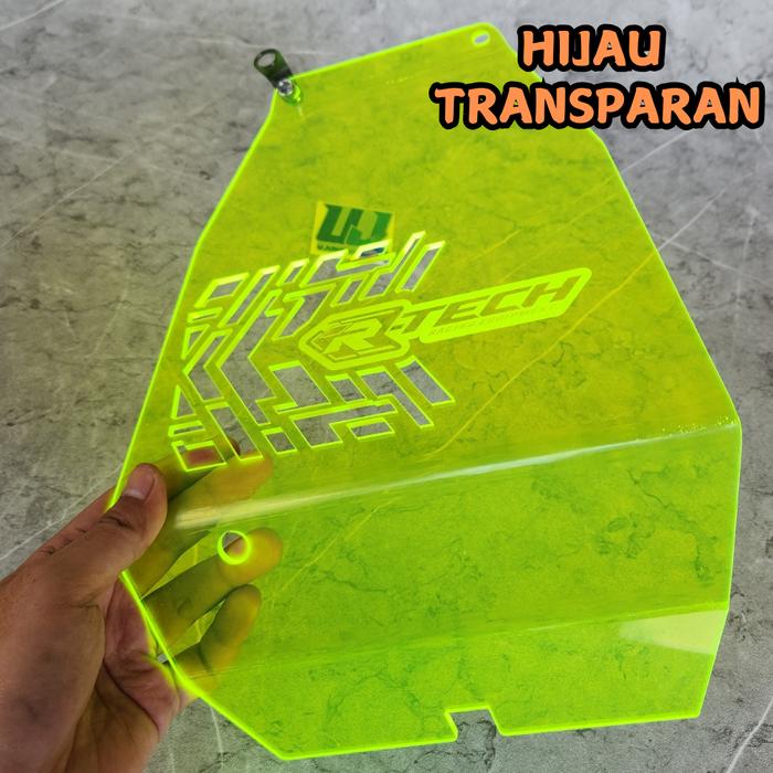 Gambar Tabokan Filter F1zr Fiz Force 1 Model Terbuka Bahan Mika Akrilik Tebal 3 MM Motorcycle Karbu - Hijau Bening, FIZR dari Ujung Automotive undefined Tokopedia