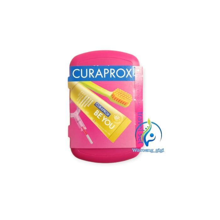 Gambar Ready Stock Sikat Gigi Curaprox Travel Set (Small) - PinkTua Fuschia dari Dua Dua Official id undefined Tokopedia