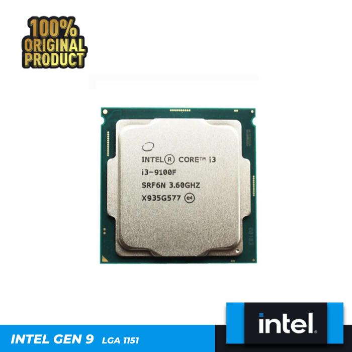 Gambar Intel Core i3 9100F | Processor Gen 9 LGA 1151 TRAY dari Lezz Computech undefined Tokopedia