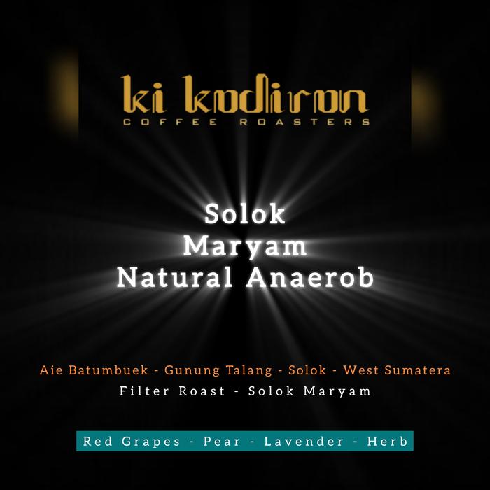 Gambar Kopi Arabica Solok Gunung Talang Natural Anaerob 250gr - Biji Kopi dari Ki Kodiron Coffee Roasters undefined Tokopedia