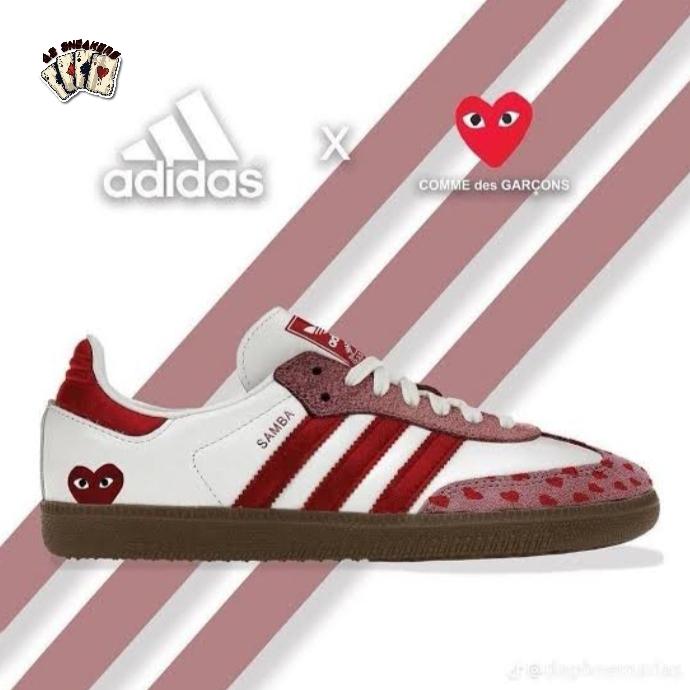 adidas gazelle silver green womens Comme Des Garons Adidas Samba