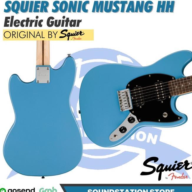 Gambar Squier Sonic Mustang HH Electric Guitar - Gitar Elektrik Murah - California Blue dari Inferno Store 5758 undefined Tokopedia