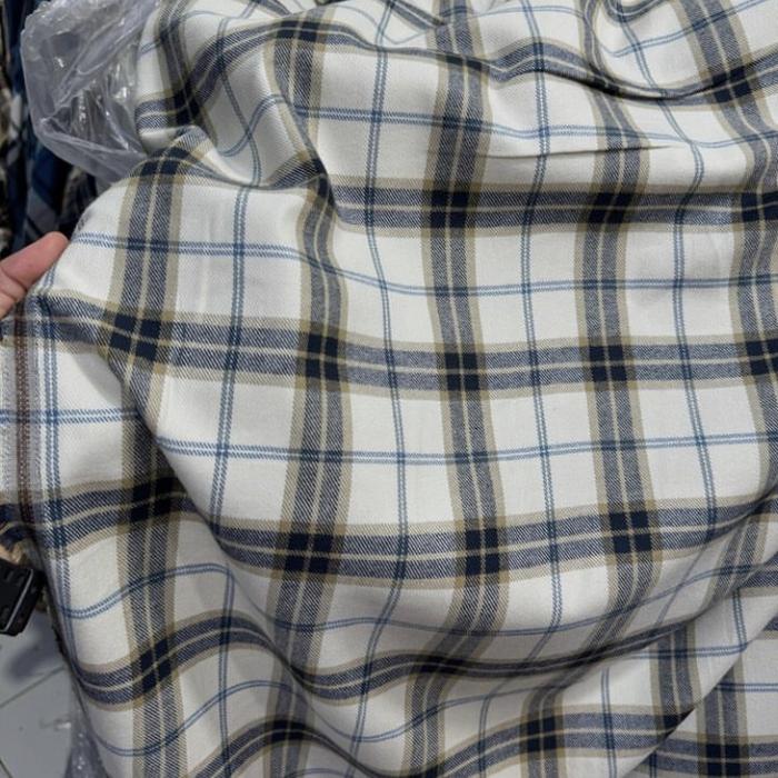 Gambar kain flanel meteran import kain katun flanel uniqlo kemeja flanel - 01 dari Beranda Textile undefined Tokopedia