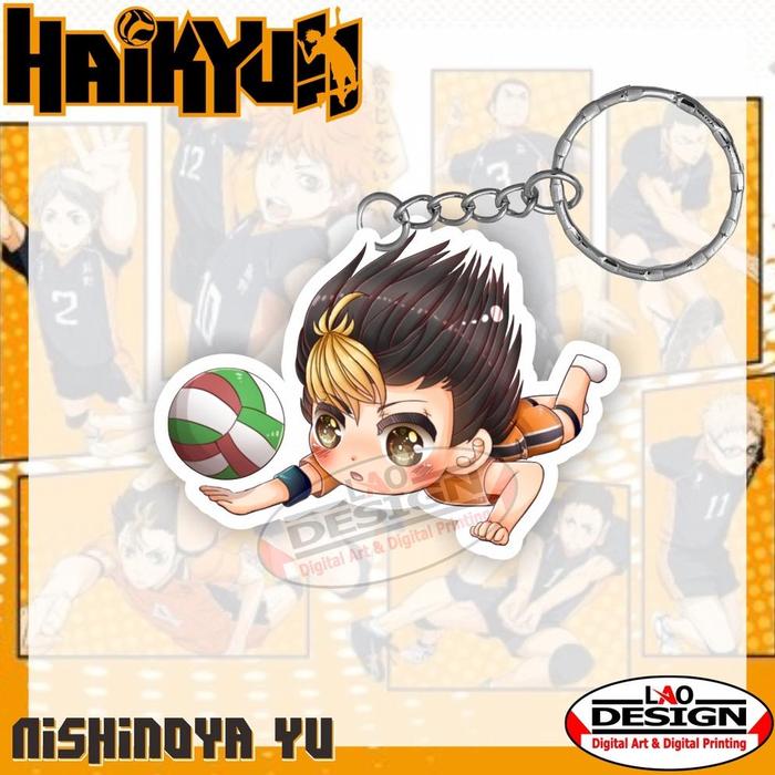 Gambar Gantungan Kunci NISHINOYA YU Haikyuu - Gantungan Kunci Anime Haikyuu - Gantungan Kunci Akrilik - Gantungan Kunci Lucu - NISHINOYA YU Haikyuu Haikyuu Anime Key Chain - Acrylic Cute Keychain - 009 dari Toko AnTarYum undefined Tokopedia