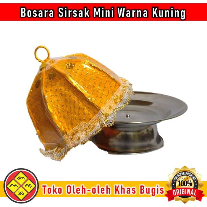 Gambar Bosara Mini Model Sirsak Warna Kuning - Souvenir Khas Bugis Makassar dari Tokougi undefined Tokopedia
