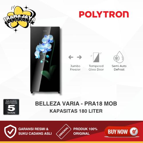 Gambar KULKAS 1 PINTU POLYTRON BELLEZA VARIA PRA-18MOW/MTR/MOB - Kapasitas 180 L - 1 dari IramaJaya Elektronik undefined Tokopedia