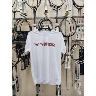 Gambar Jersey Olahraga Badminton VICTOR  39032B / 39012A / 39013A - WHITE (T 39032) dari Dewi Sport Krw undefined Tokopedia