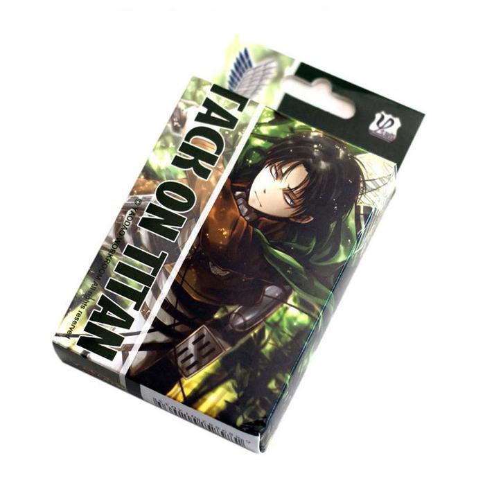 Gambar Premium Kartu Remi Anime Poker attack on titan Playing Cards High Quality - AOT dari The Senza Store undefined Tokopedia