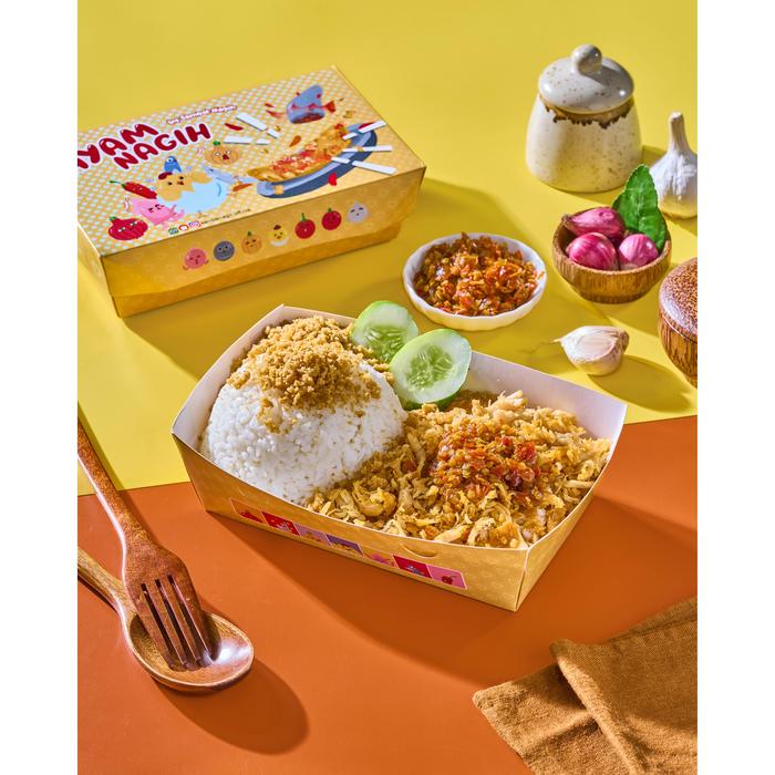 Gambar Ayam Nagih - Paket Nasi Pulen - Geprek Normal, Sambal Geprek dari Ayam Nagih x Sambal Nagih undefined Tokopedia