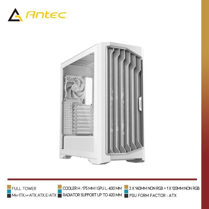 Gambar ANTEC Performance 1 FT | Full Tower E-ATX HIGHLY COMPATIBLE PC CASE - Putih dari Nano Komputer undefined Tokopedia