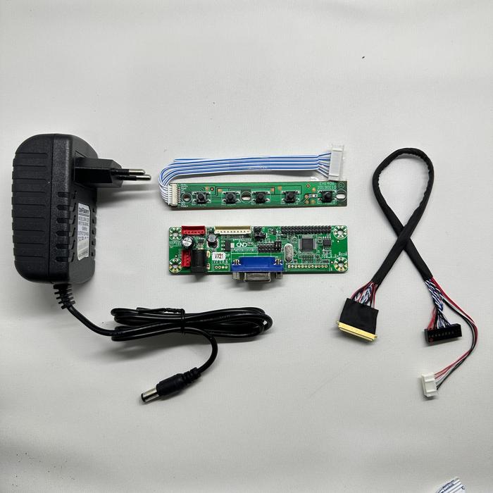 Gambar Universal Controller Board VGA mainboard LCD LED Monitor Adjust Resolusi HD-FHD - Fullset dari RTZstoree undefined Tokopedia