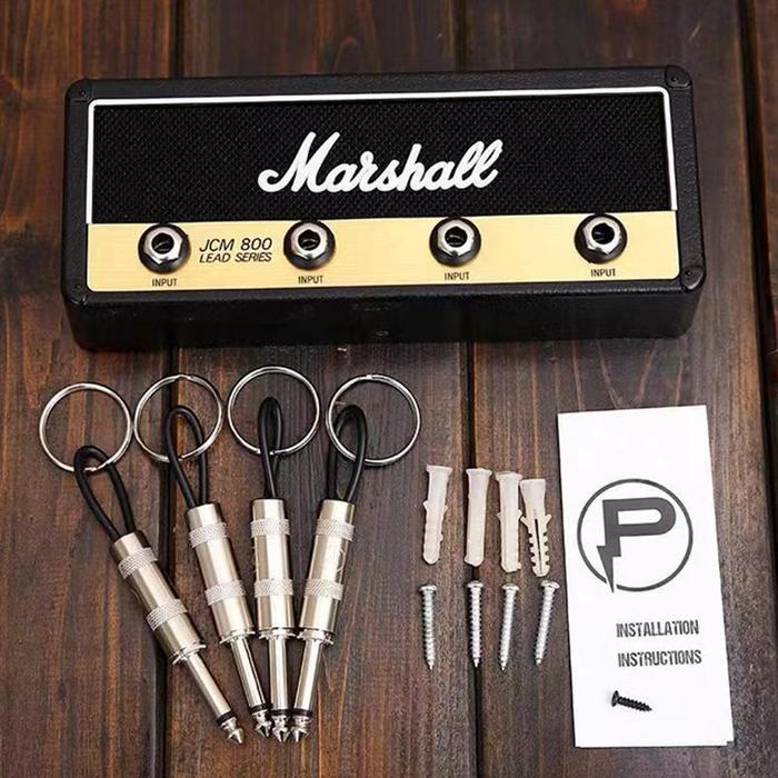 Gambar Marshall Jack Rack II 2.0 JCM800 Key Chain Holder Keychain Rak Gantungan kunci model amplifier Keys Storage - Marshall Hitam dari CV HALLAYU undefined Tokopedia