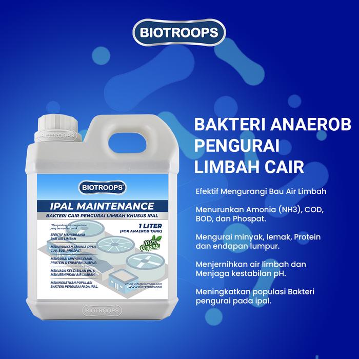 Gambar Bakteri Pengurai Limbah cair - Biotroops anaerob Solusi IPAL dari FLYCATCHER.id undefined Tokopedia