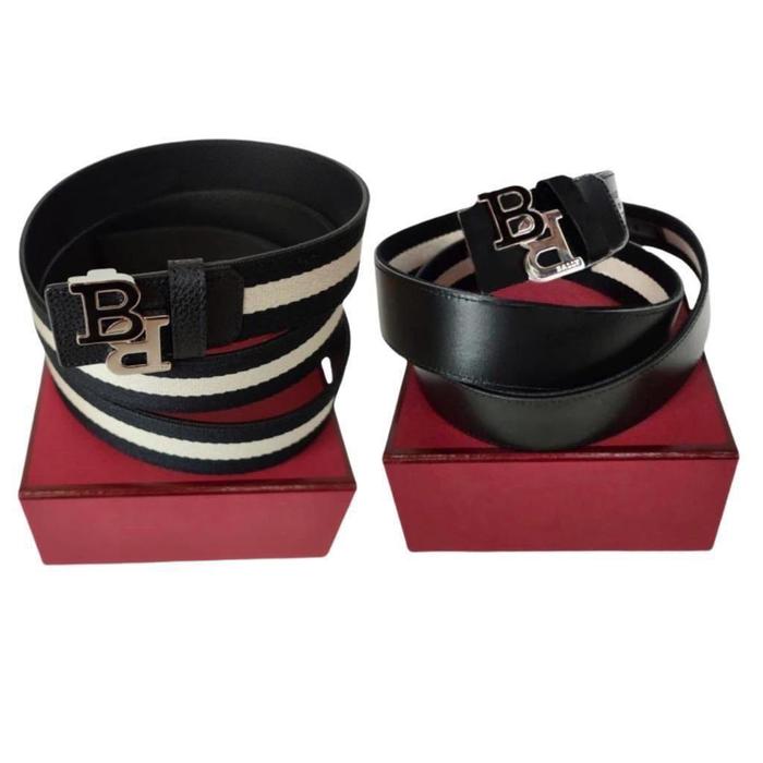 Jual Ready Belt Bally Braver Reversible Black Original Kota