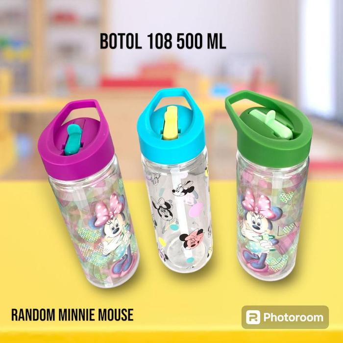 Gambar Botol Smiggle Berkarakter/Botol Anak - MINI MOUSE dari Master Pancing1 undefined Tokopedia