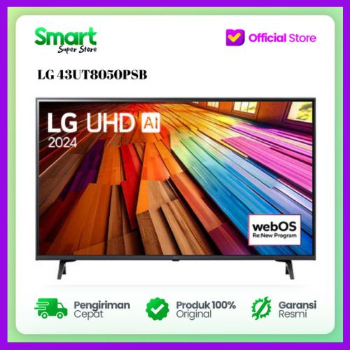 Gambar LG UHD Smart TV 4K 43UT8050PSB New 2024 43 Inch dari Smart Superstore undefined Tokopedia