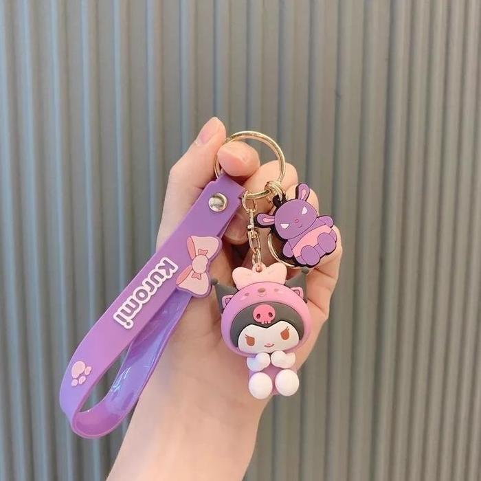 Gambar Gantungan Kunci Desain Kartun Anime Sanrio Hello Kitty Cinnamoroll Pompurin Untuk Tas Gantungan Kunci Anak Sekolah Lucu - Kuromy dari Toko AnTarYum undefined Tokopedia