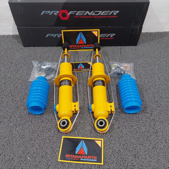 Gambar PAKET Shockbreaker Merk Profender Adjustable Mitsubishi Pajero Sport Ceper ( Fix Load ) Depan Belakang Original Asli dari Istanaparts Suspension undefined Tokopedia