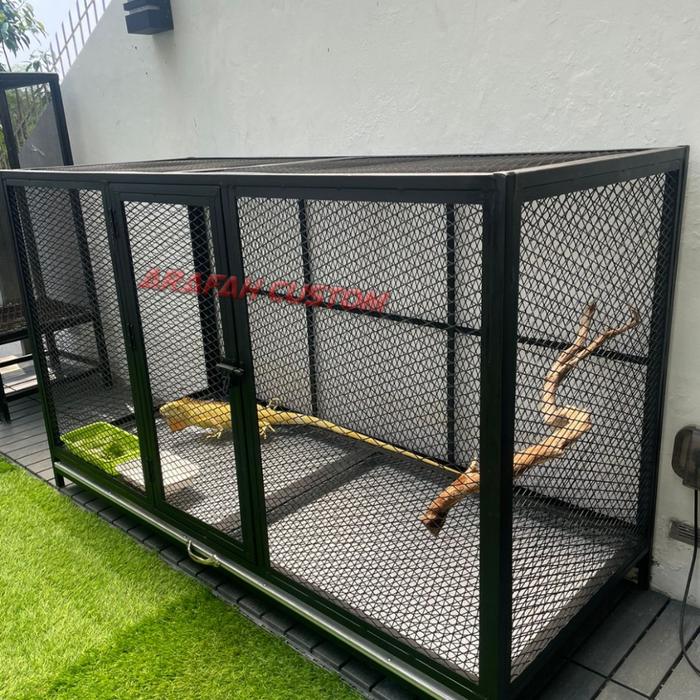 Gambar Kandang Reptil Iguana Kura Kura Sulcata Adabra Besi Kotak Besar dari Arafah Design Graphic undefined Tokopedia