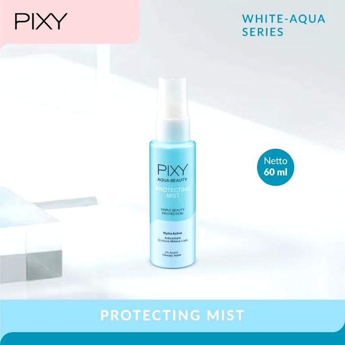 Gambar PIXY AQUA-BEAUTY PROTECTING MIST 60ML & 100ML - FACE MIST PIXY ORIGINAL 100% - BIRU 60ML dari Timeless Beaute undefined Tokopedia