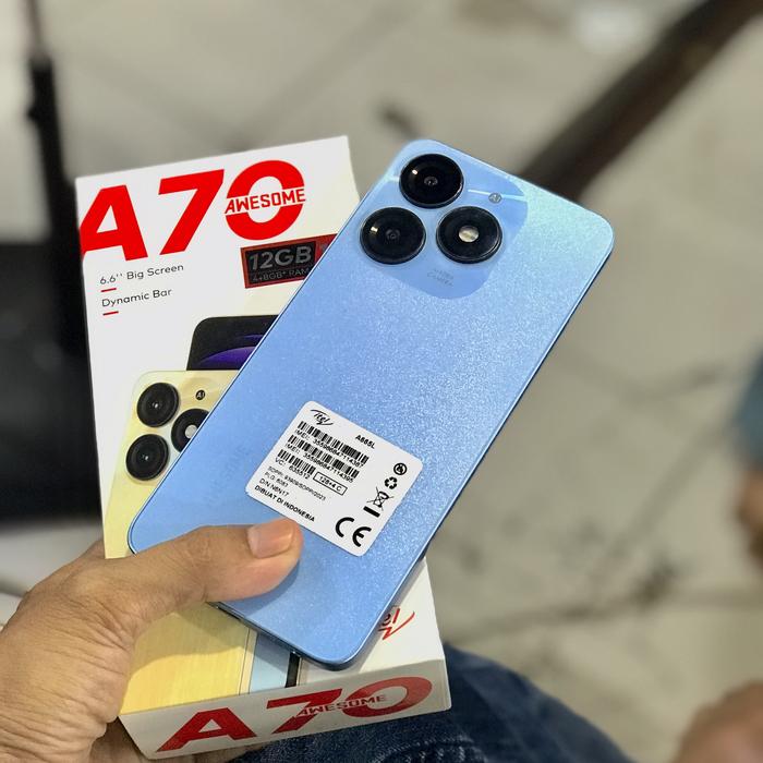Gambar Itel A70 4/128 ( second ) Hp dusbuk dari R_Ashop98 undefined Tokopedia