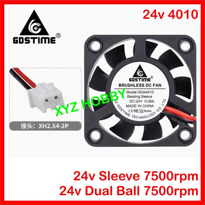 GDSTIME - Ventola Di Raffreddamento 4010, 24 V CC, 40 Mm, 40 X 10 - Foto 2