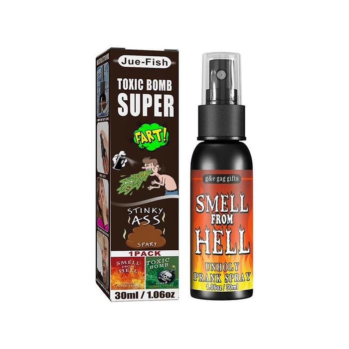 Gambar Premium Fart Spray bau tai parfume / Semprotan Fart Lucu Extra Kuat-Poten Sangat Pekat, Tidak Beracun, Prank Barang Dewasa Dan Anak - parfume bau ee ass kentut - Fart Spray Smelly Ass Prank Gag Toy High Quality - Hell dari The Senza Store undefined Tokopedia